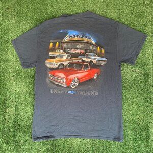 Vintage Y2K Chevy Trucks Shirt Grunge Chevrolet Logo Tee